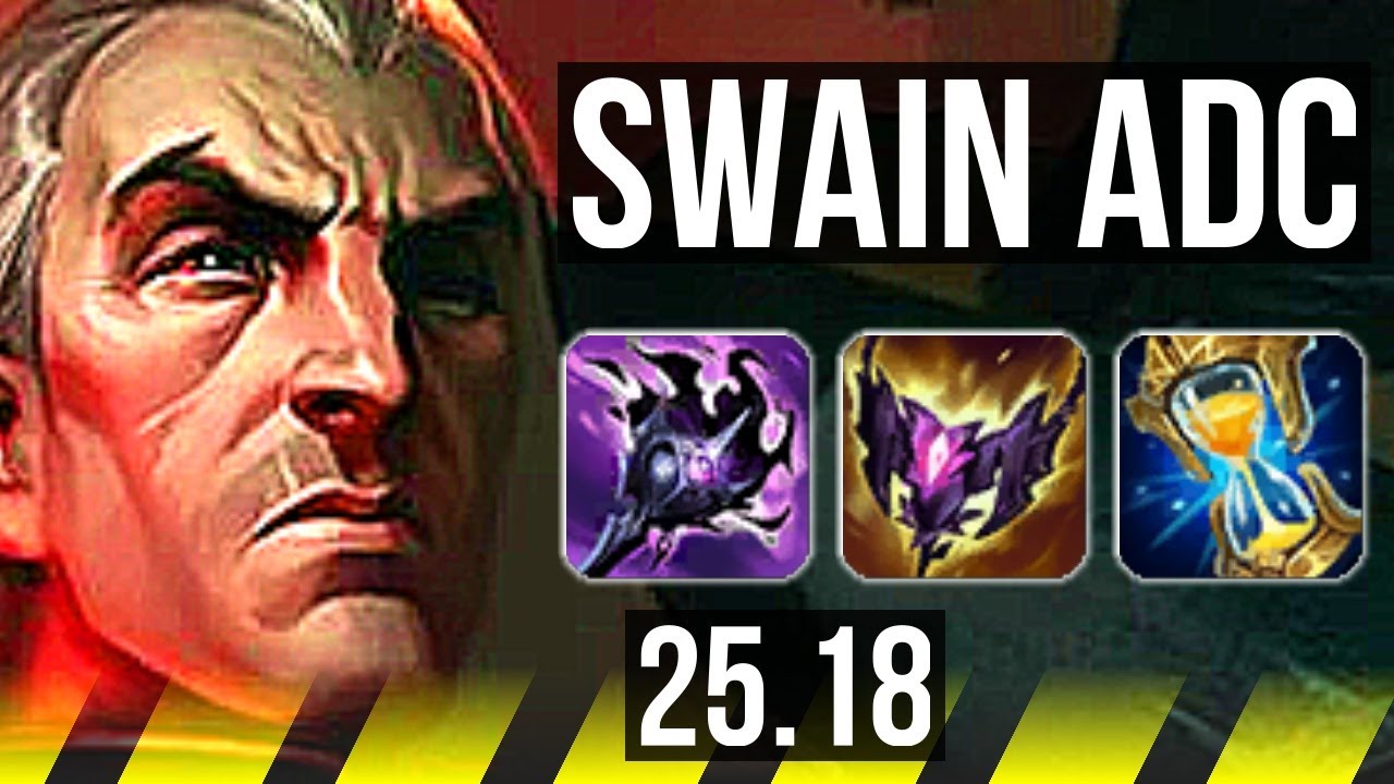 SWAIN & Tahm Kench vs CORKI & Vel’Koz (ADC) | Dominando | NA Desafiante | 25.18