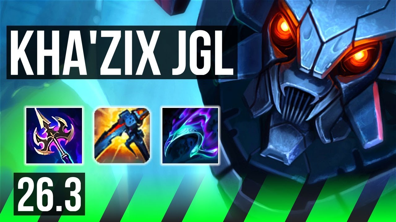KHA’ZIX vs VOLIBEAR (JGL) | 46K Dano | EUW Mestre | 26.3