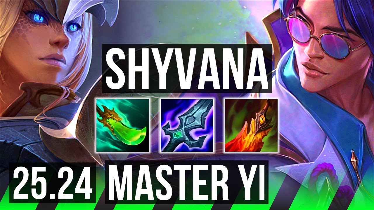 SHYVANA vs Mestre YI (JGL) | EUW Mestre | 25.24