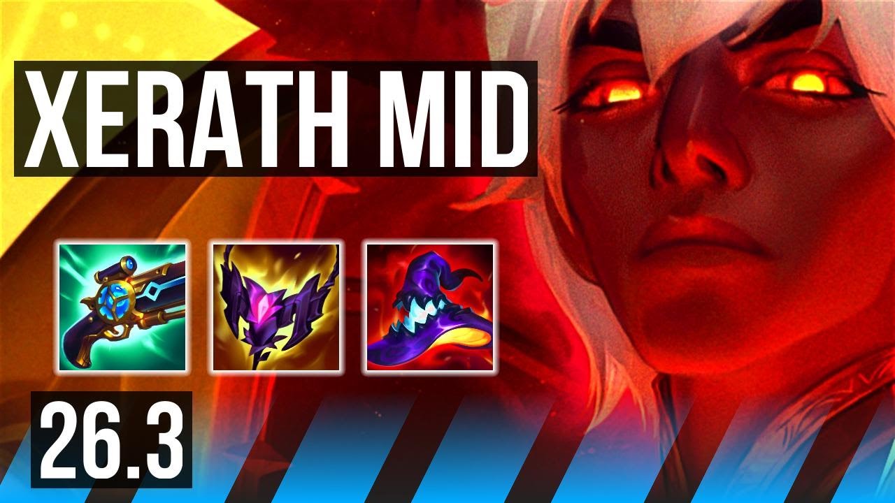 XERATH vs VIKTOR (MID) | 46K Dano | KR Mestre | 26.3