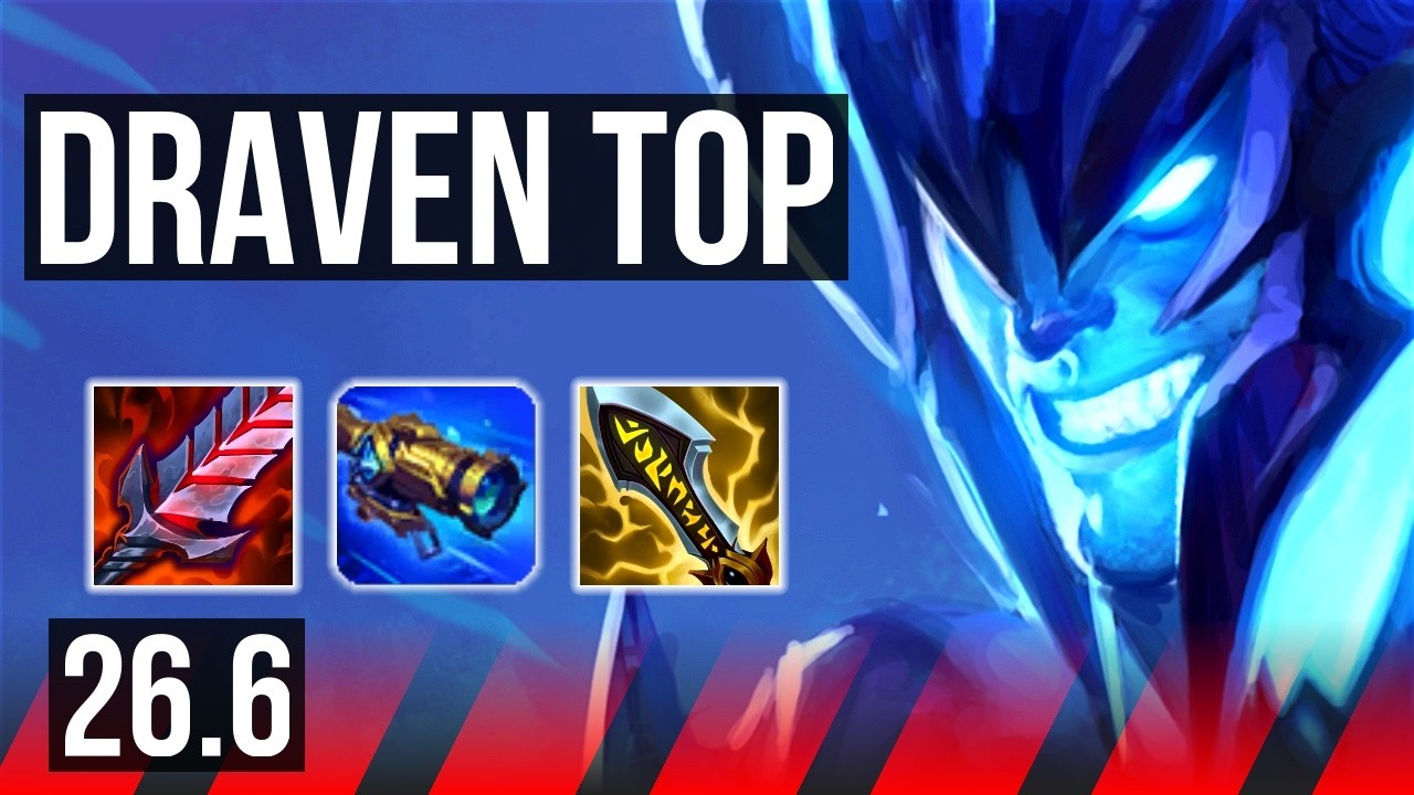 DRAVEN vs VAYNE (TOP) | KR Mestre | 26.6