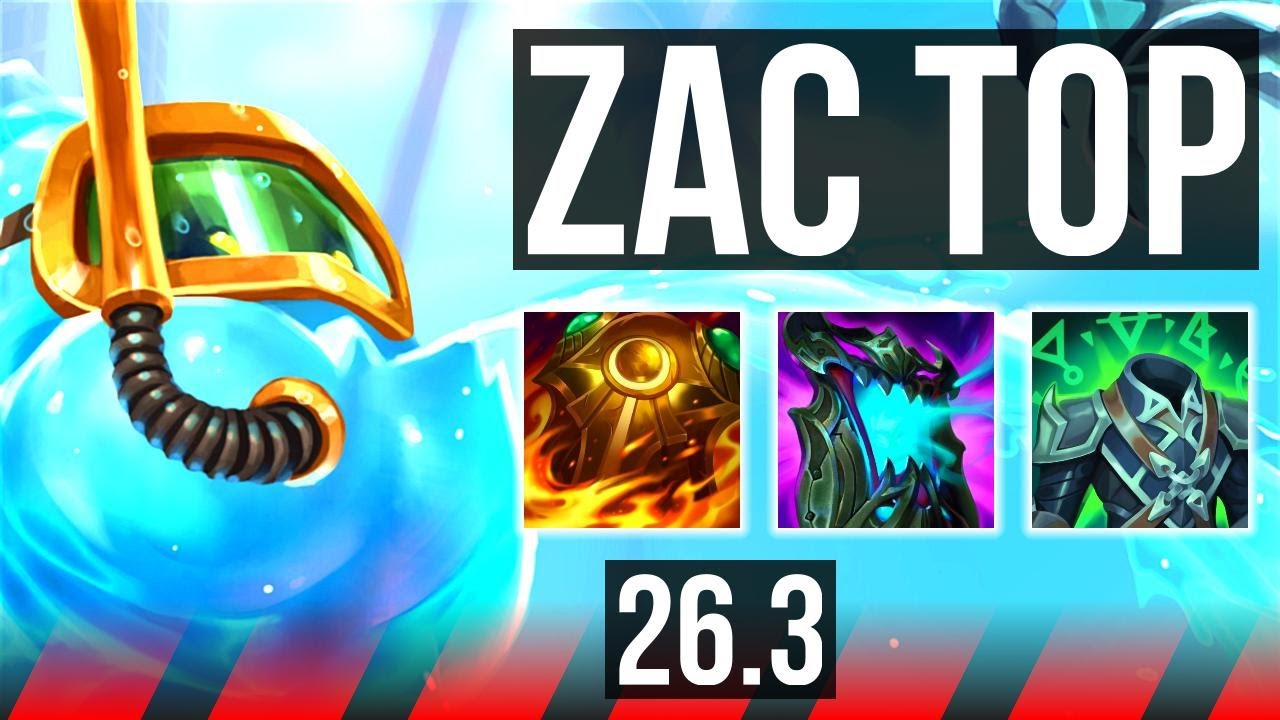 ZAC vs SETT (TOP) | 33K Dano | KR Diamante | 26.3