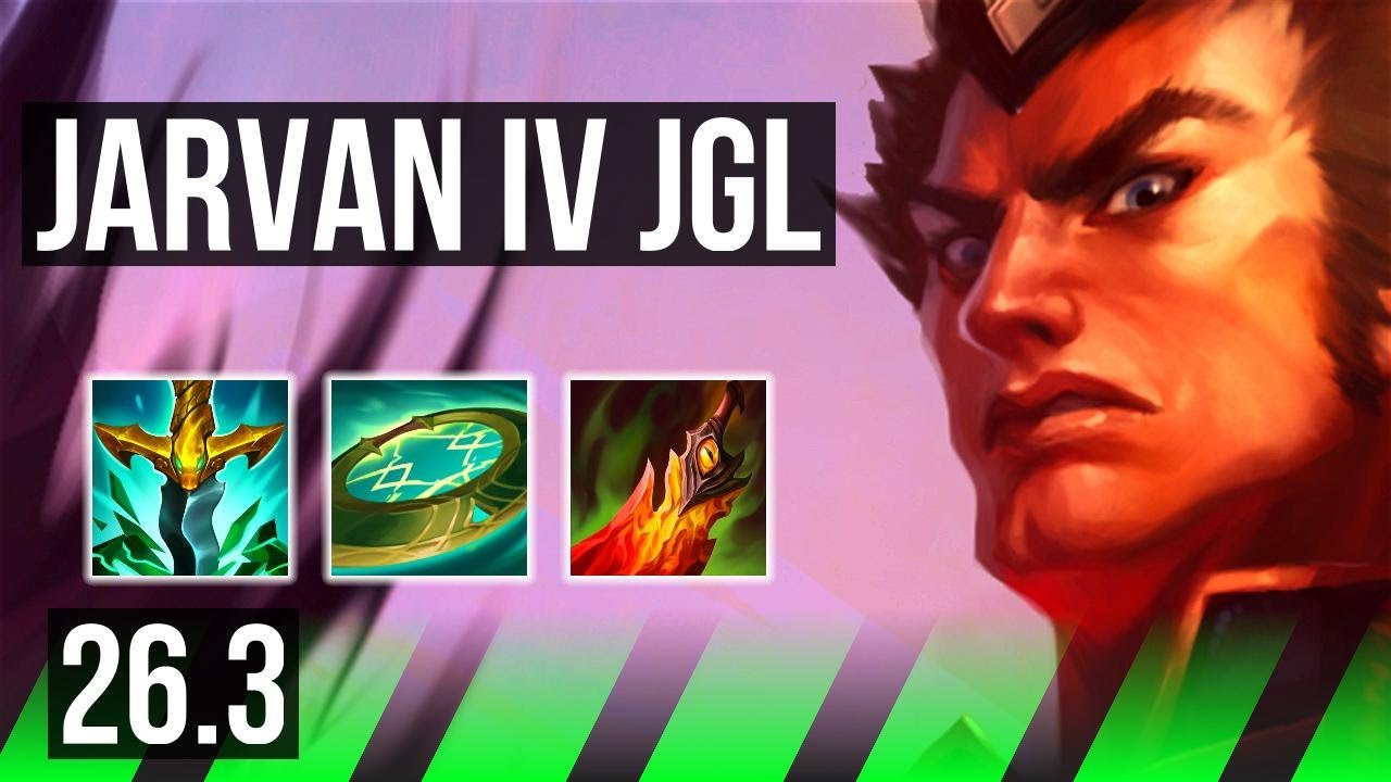 JARVAN IV vs AATROX (JGL) | Good KDA: 9/1/9 | NA Grão-Mestre | 26.3