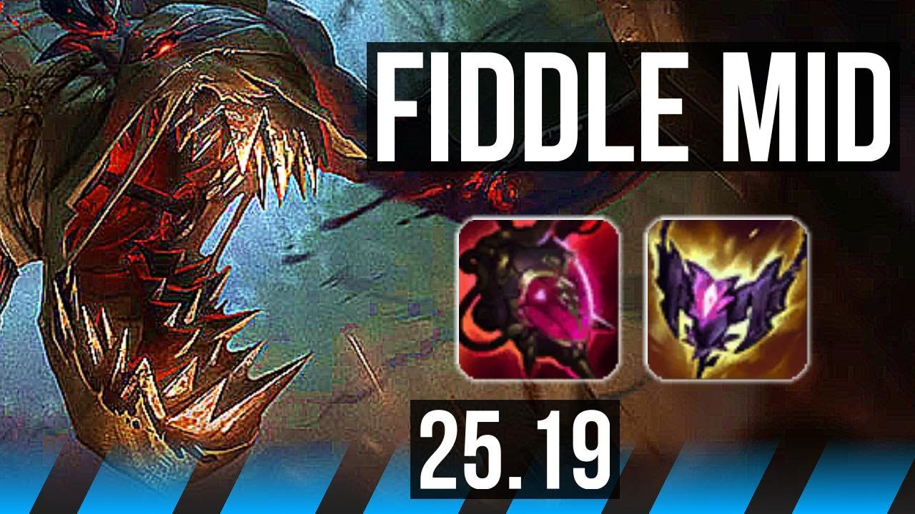 FIDDLESTICKS vs VLADIMIR (MID) | 10/3/9, Dominando | EUW Mestre | 25.19