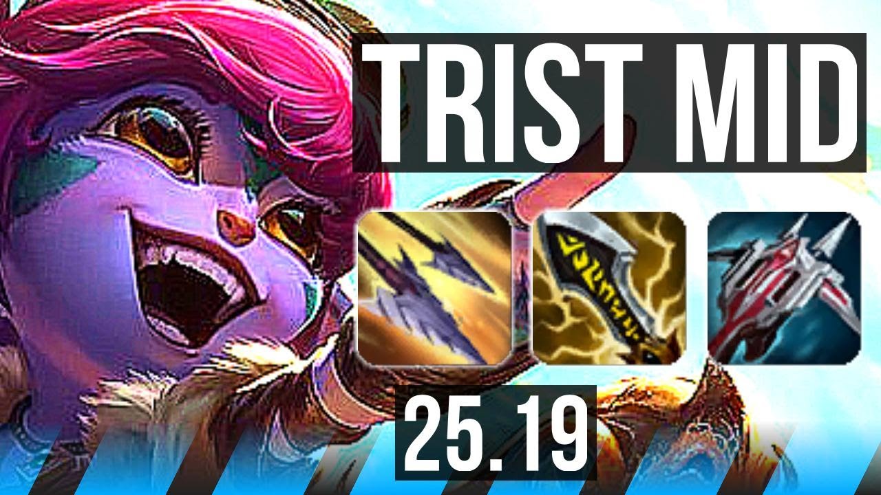 TRISTANA vs KASSADIN (MID) | 17/0/3, Lendário | EUW Mestre | 25.19