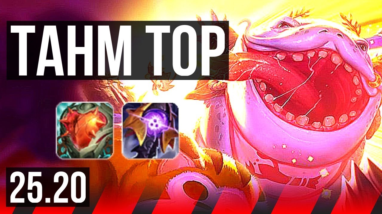 TAHM KENCH vs URGOT (TOP) | Invencível, 8/2/3 | EUW Diamante | 25.20