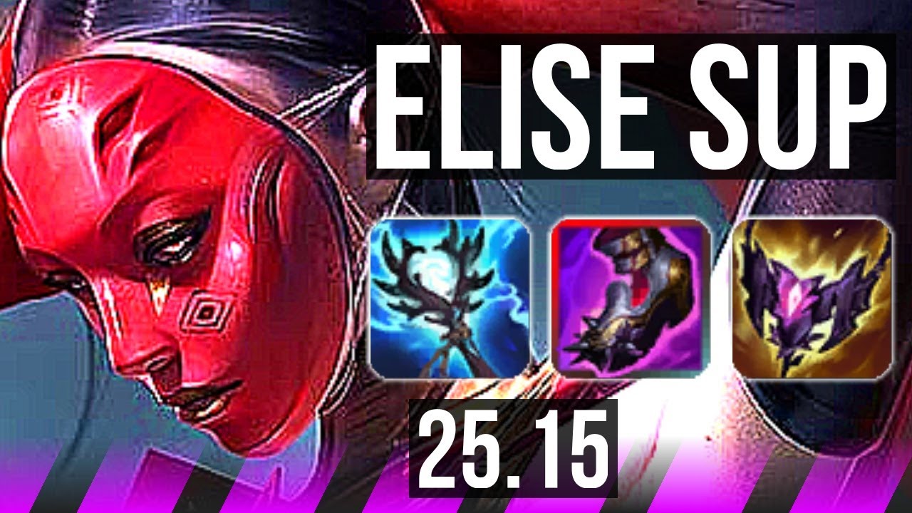 ELISE & Xayah vs PANTHEON & Jhin (SUP) | 13/4/13, Invencível | KR Mestre | 25.15