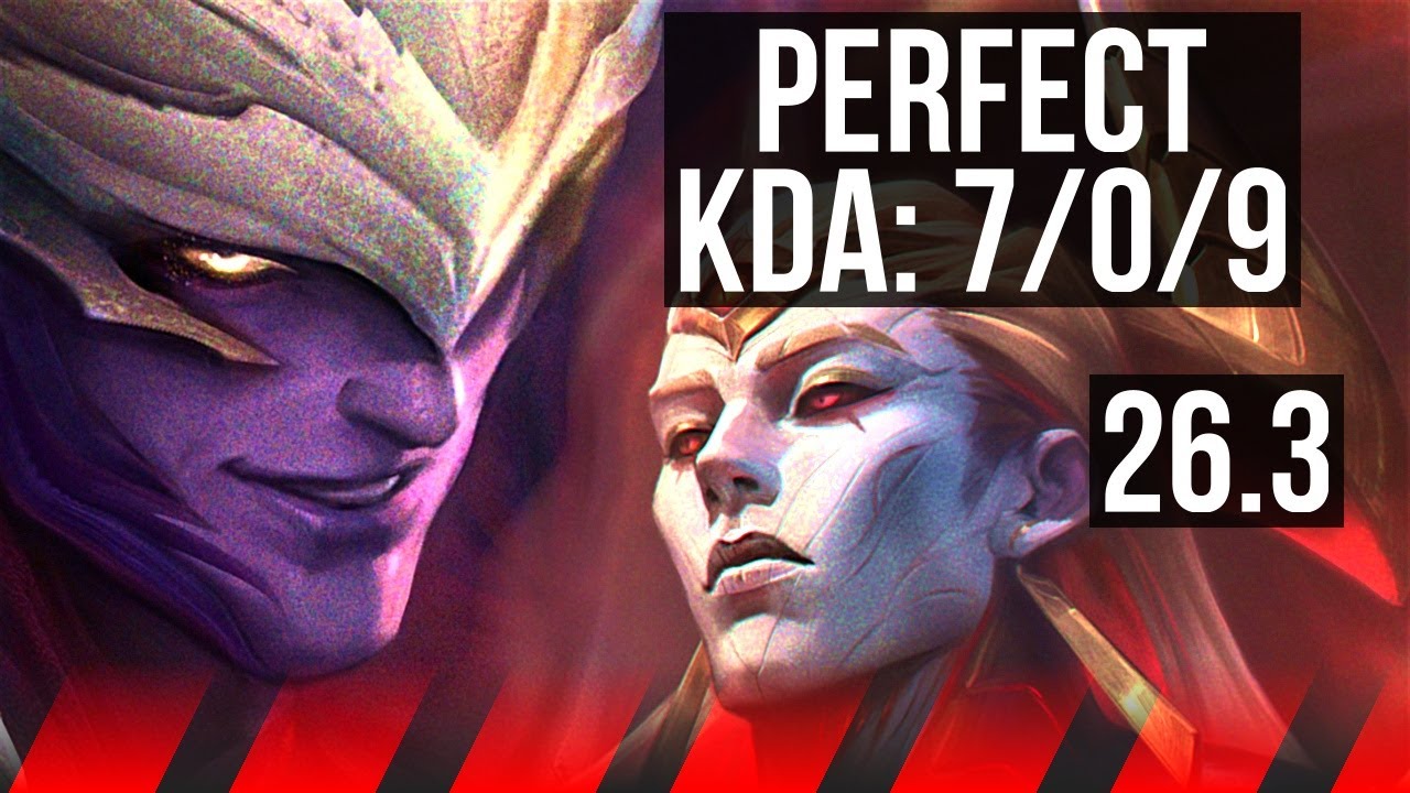GAREN vs ZAAHEN (TOP) | Perfect KDA: 7/0/9 | NA Mestre | 26.3