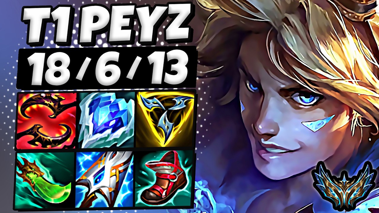 T1 Peyz Ezreal vs Sivir [ ADC ] Korea Desafiante 2287 LP | Patch 26.6