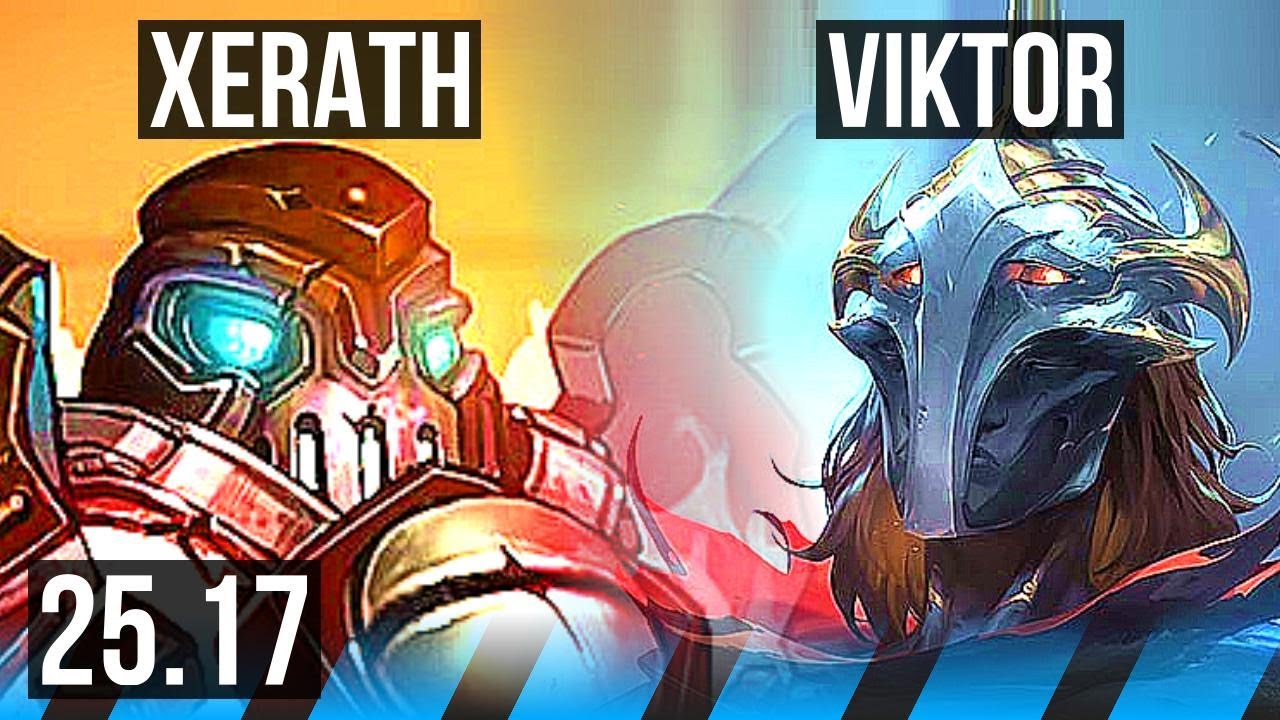 XERATH vs VIKTOR (MID) | EUW Diamante | 25.17