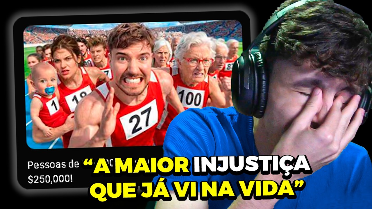 suetam reage a MrBeast: Pessoas de 1 a 100 anos Lutam por $250,000!