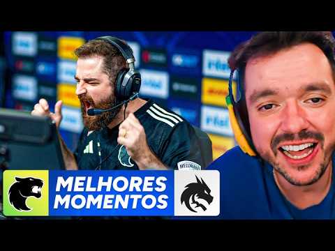 FURIA vs SPIRIT – MELHORES MOMENTOS COM GAULES – BLAST LONDON 2025