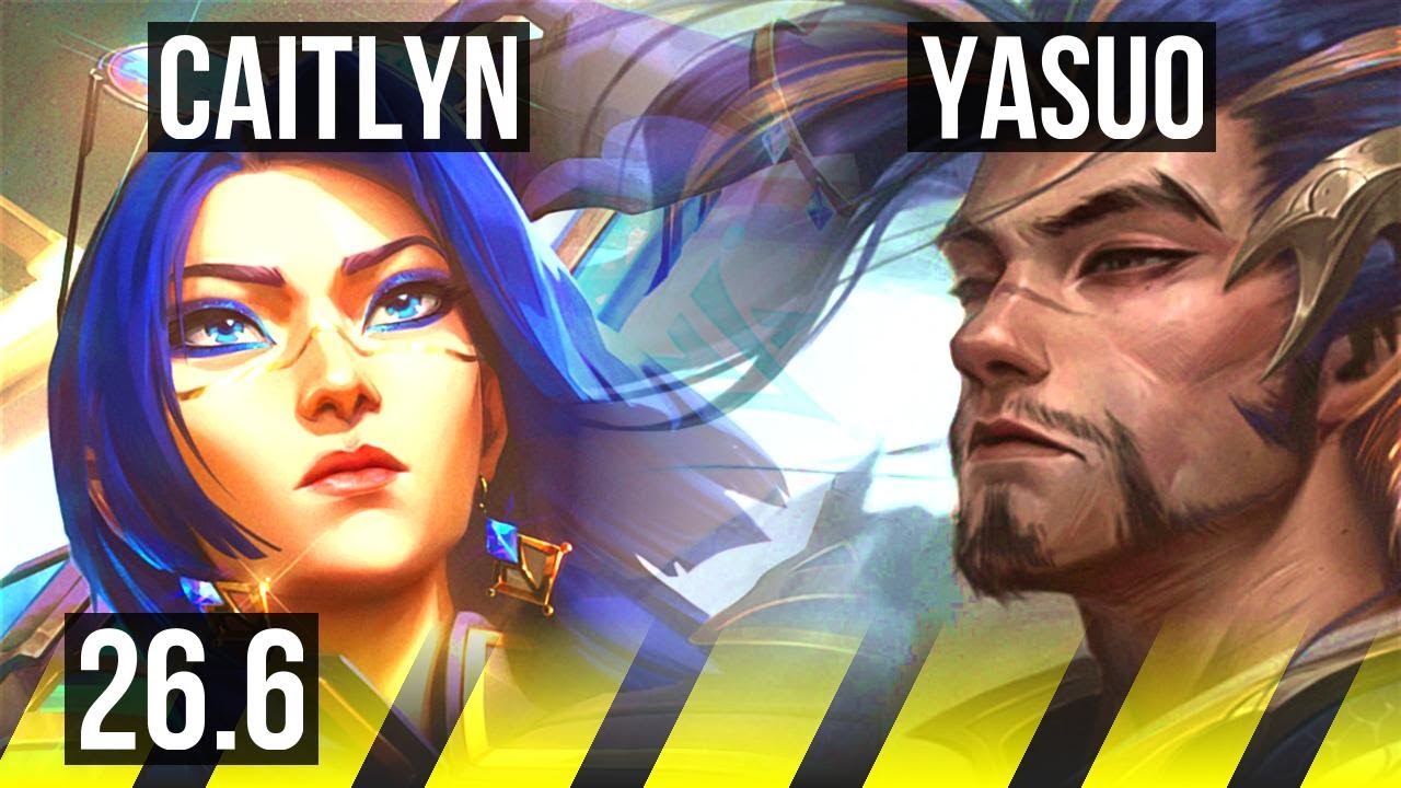 CAITLYN & Karma vs YASUO & Thresh (ADC) | Good KDA: 17/1/9 | EUW Mestre | 26.6