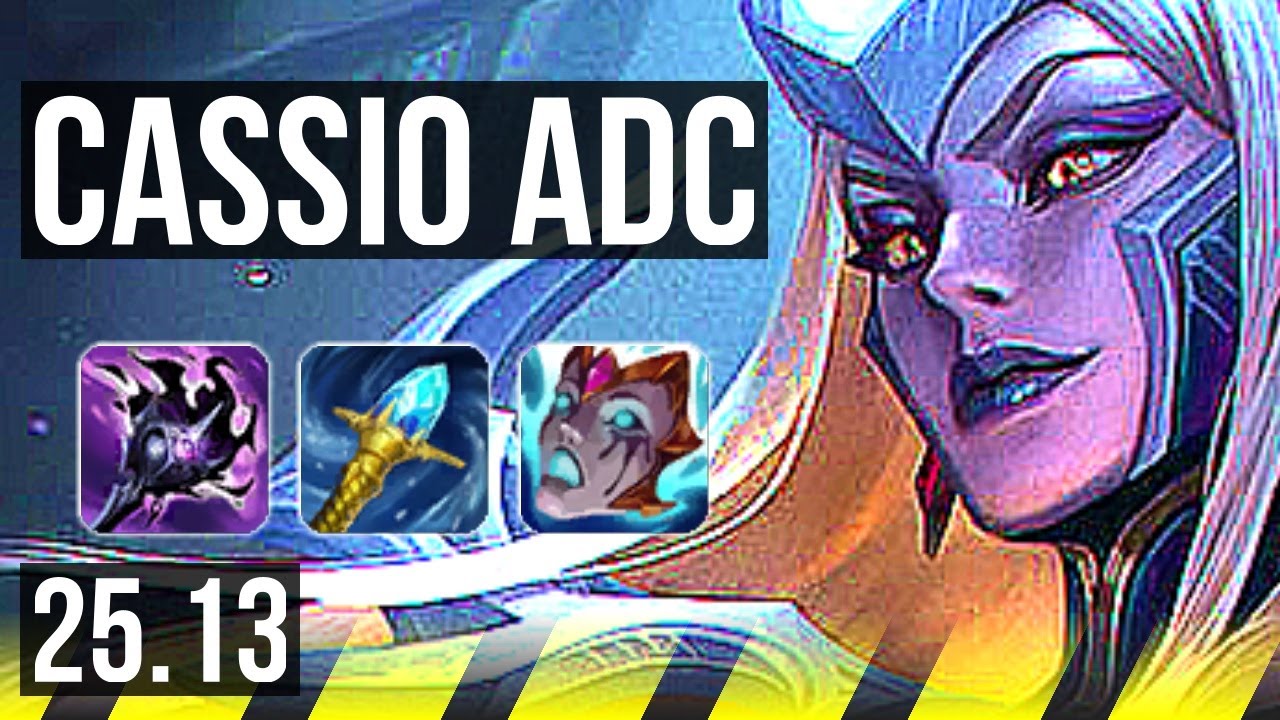 CASSIOPEIA & Leona vs LUCIAN & Thresh (ADC) | Godlike | KR Master | 25.13