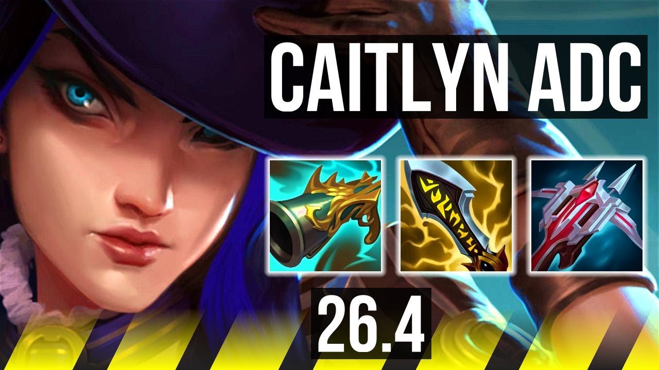 CAITLYN & Nami vs YUNARA & Bard (ADC) | EUNE Mestre | 26.4