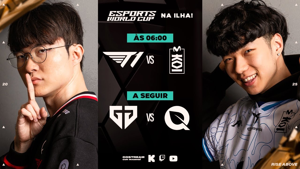 AO VIVO: T1 x MKOI | EWC – Dia 3 | ILHA DAS LENDAS