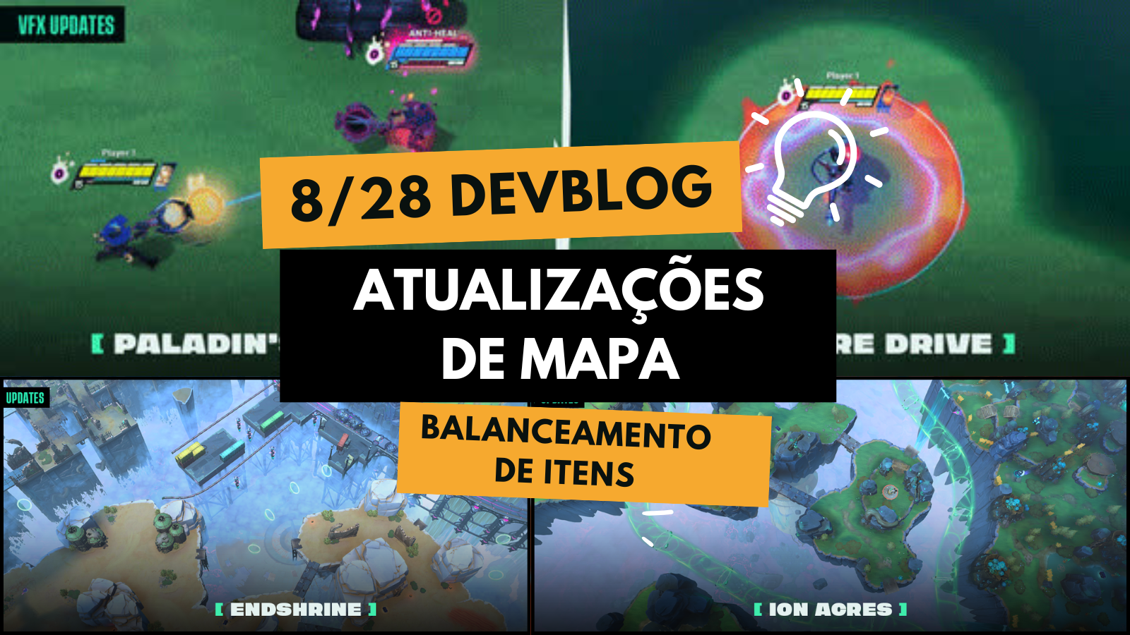 Patch 1.03 – Atualização do mapa Breach, balanceamento de itens e novidades