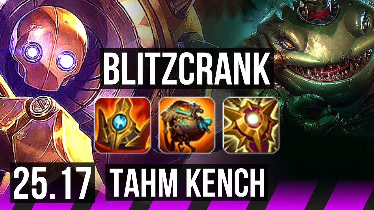 BLITZCRANK & Varus vs TAHM KENCH & Cassiopeia (SUP) | KR Mestre | 25.17