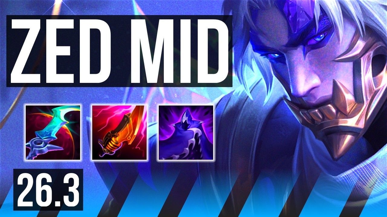 ZED vs LUX (MID) | KR Mestre | 26.3