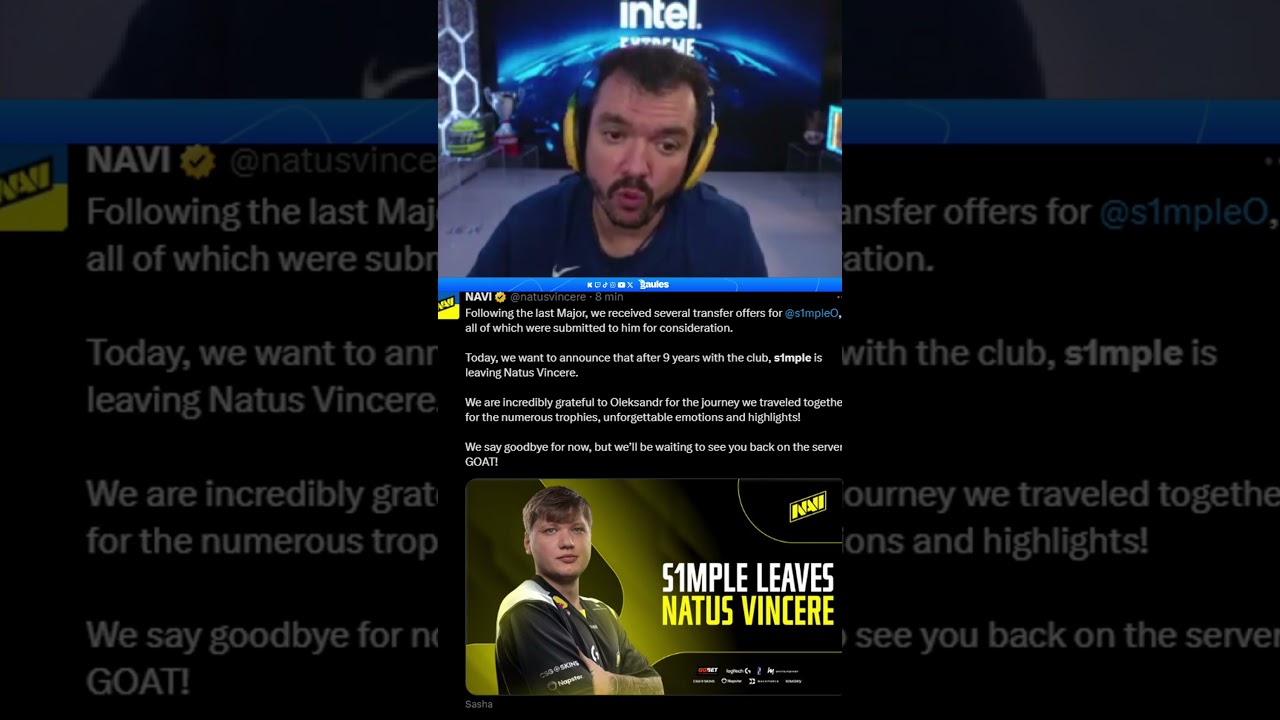 S1MPLE ESTÁ OFICIALMENTE FORA DA NAVI E JÁ TEM NOVO…