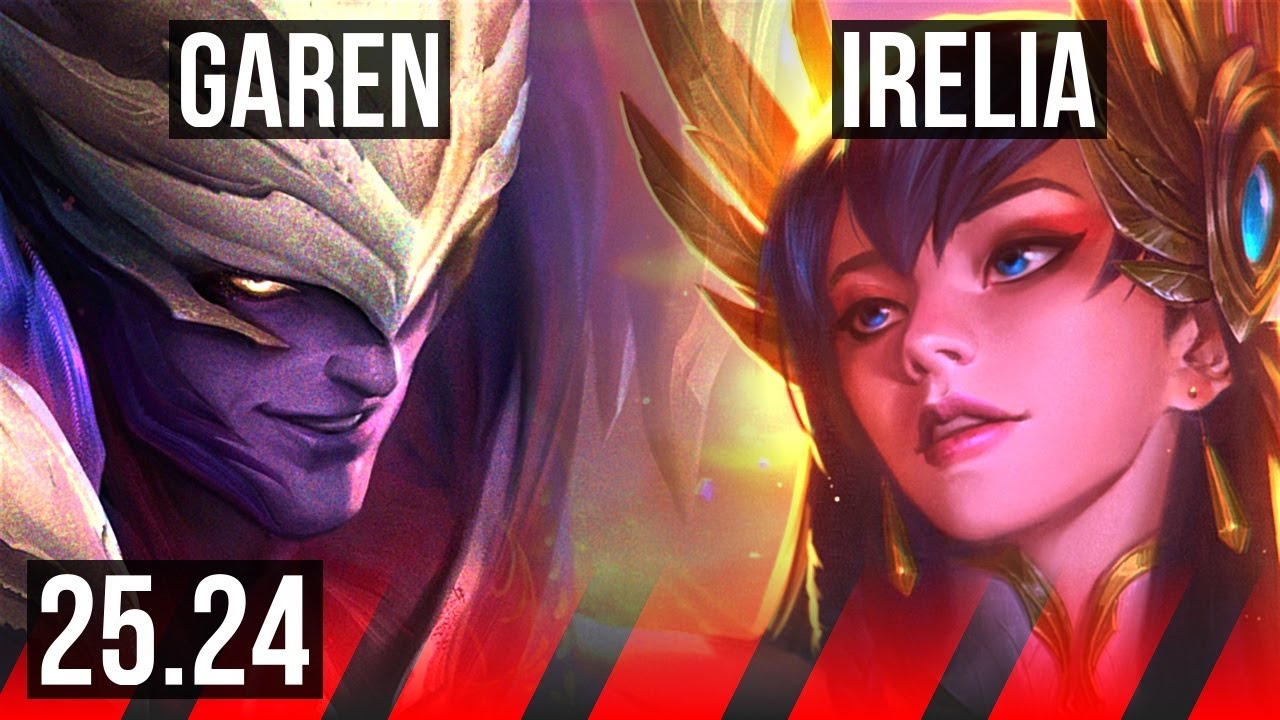 GAREN vs IRELIA (TOP) | Good KDA: 10/1/8, 4k gold Retorno |&hellip;