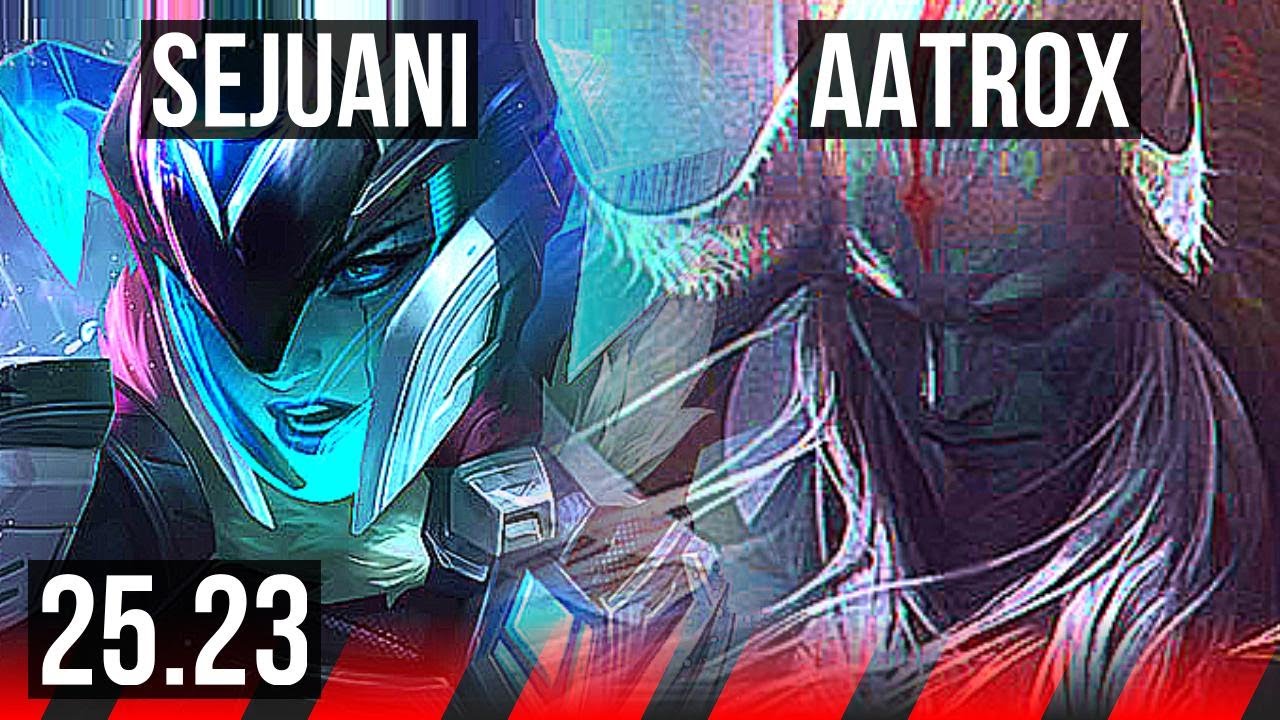 SEJUANI vs AATROX (TOP) | 1000+ Jogos, Rank 14 Seju | KR…