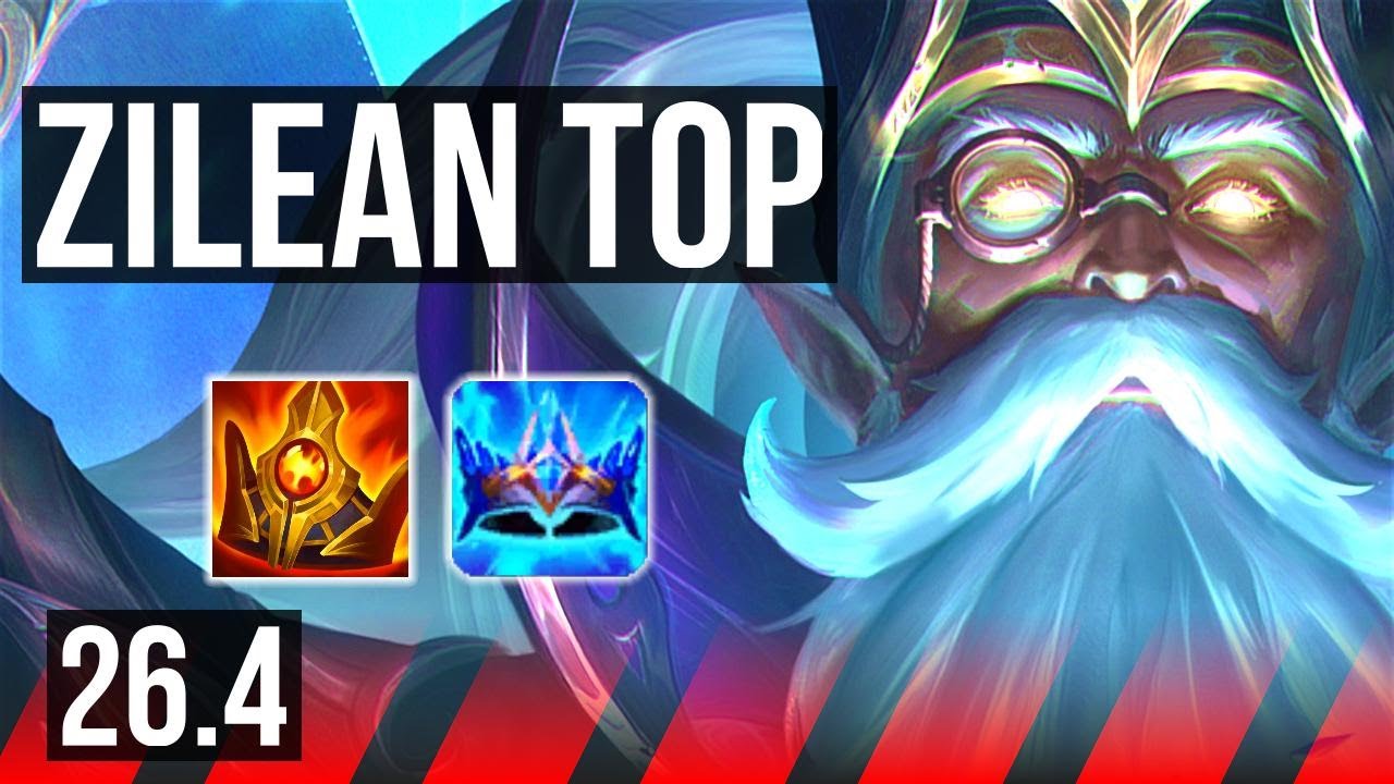ZILEAN vs ZAAHEN (TOP) | EUNE Mestre | 26.4
