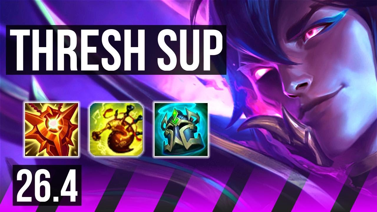 THRESH & Xayah vs BLITZCRANK & Kai’Sa (SUP) | KR Mestre | 26.4