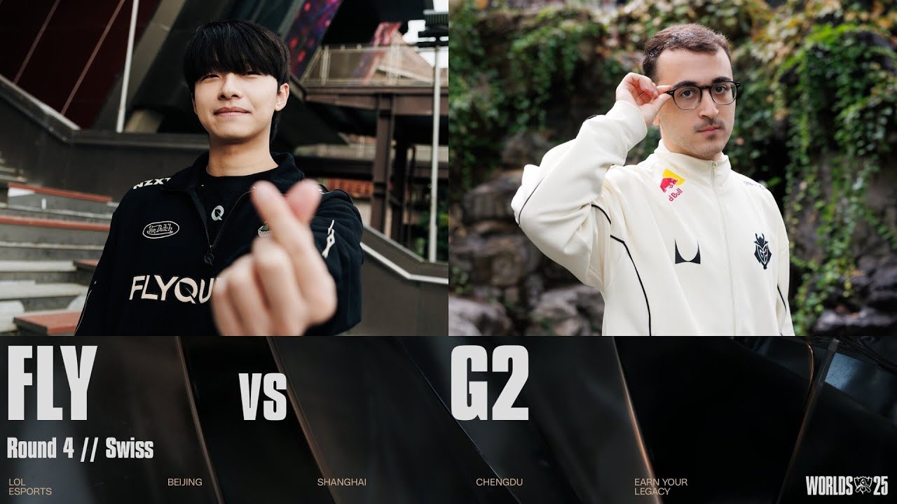 FLY vs G2 | WORLDS 2025 | Swiss | Game 2 | FlyQuest vs G2 Esports