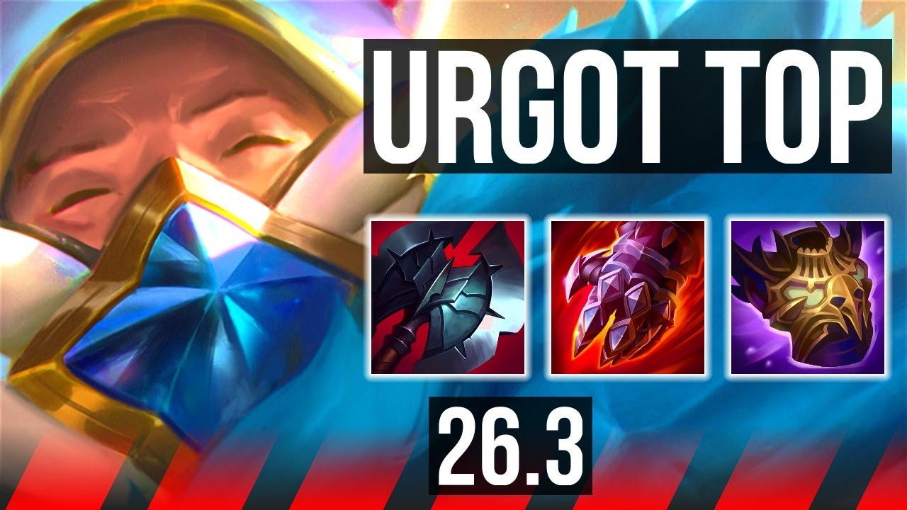 URGOT vs ZAAHEN (TOP) | EUW Mestre | 26.3