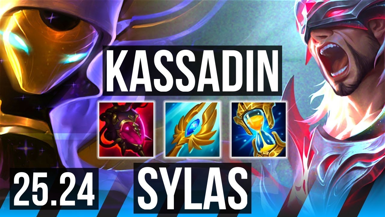 KASSADIN vs SYLAS (MID) | Good KDA: 16/1/4, Conqueror | KR Mestre | 25.24