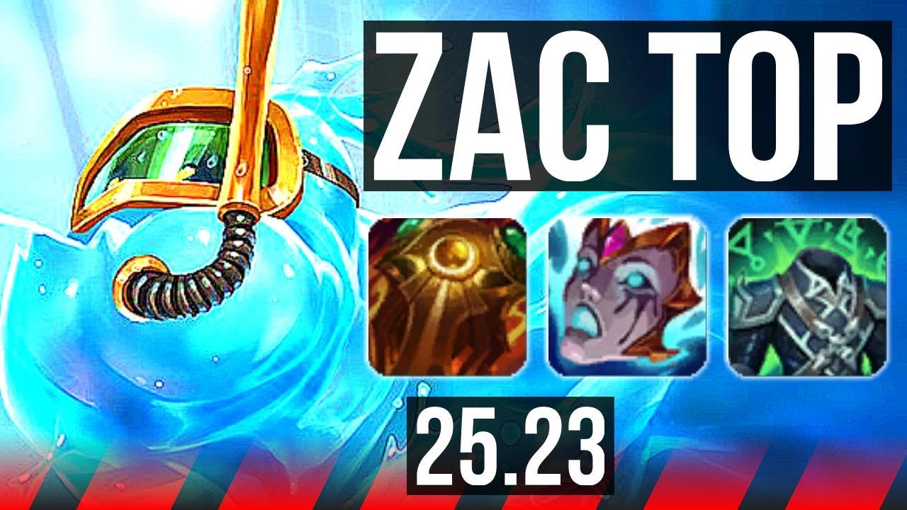 ZAC vs FIORA (TOP) | 14/2/12, Lendário, 35k Dano | EUW Mestre…