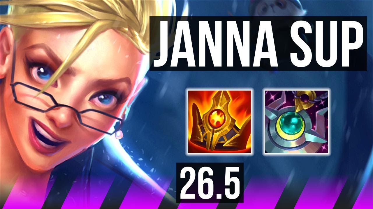 JANNA & Draven vs SORAKA & Jinx (SUP) | Good KDA: 1/1/25 | NA Grão-Mestre&hellip;