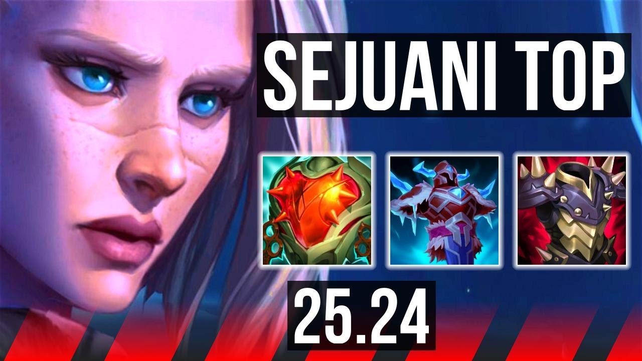 SEJUANI vs DARIUS (TOP) | 41K Dano | EUW Mestre | 25.24