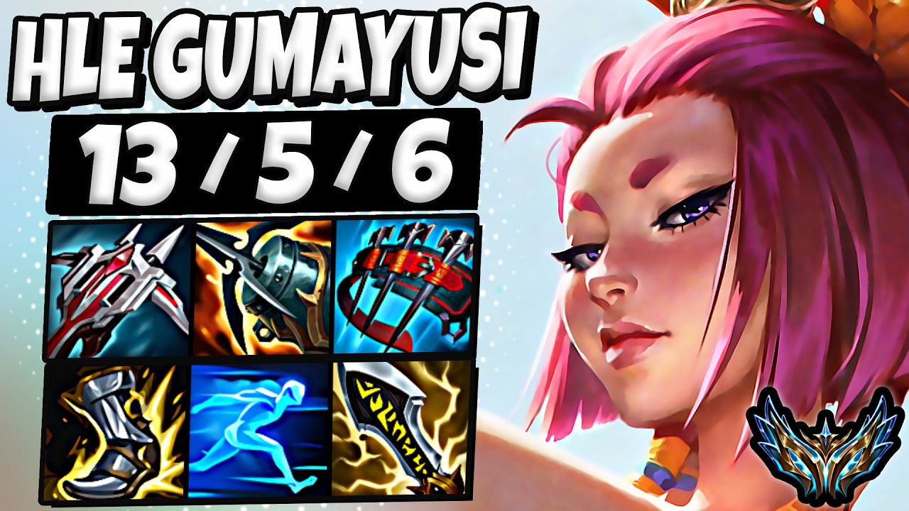 HLE Gumayusi Yunara vs Senna [ ADC ] Korea Desafiante 2412 LP | Patch 26.6