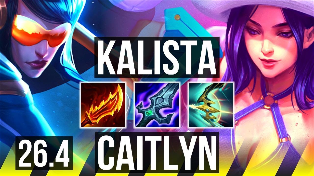 KALISTA & Thresh vs CAITLYN & Braum (ADC) | Good KDA: 18/1/2 | EUW Mestre&hellip;
