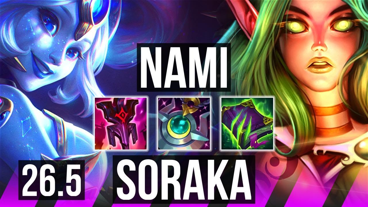 NAMI & Corki vs SORAKA & Sivir (SUP) | 16K Dano | EUW Grão-Mestre |&hellip;