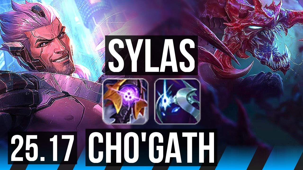SYLAS vs CHO’GATH (MID) | 7 Abates Solo, Lendário | EUW Diamante | 25.17