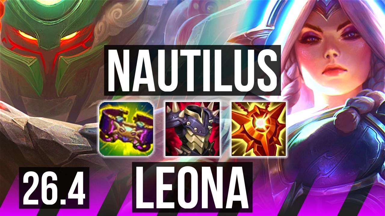 NAUTILUS & Ziggs vs LEONA & Yunara (SUP) | KR Mestre | 26.4