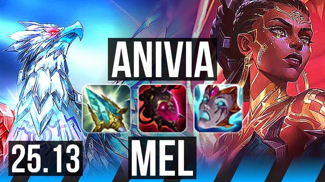 ANIVIA vs MEL (MID) | 14/0/5, Rank 2 Anivia, Legendary | VN Challenger | 25.13