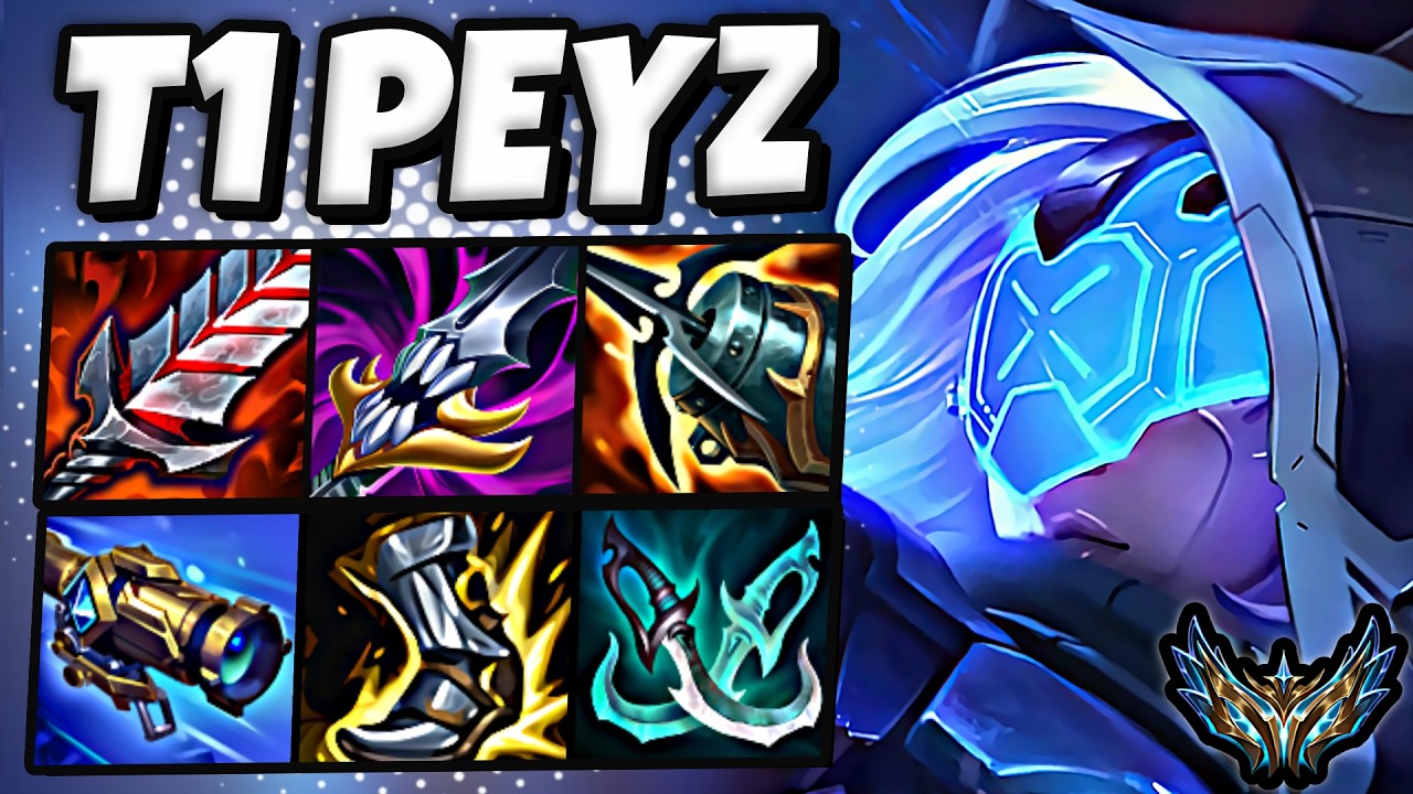 T1 Peyz Ashe vs Yunara [ ADC ] Korea Desafiante 2038 LP | Patch 26.6