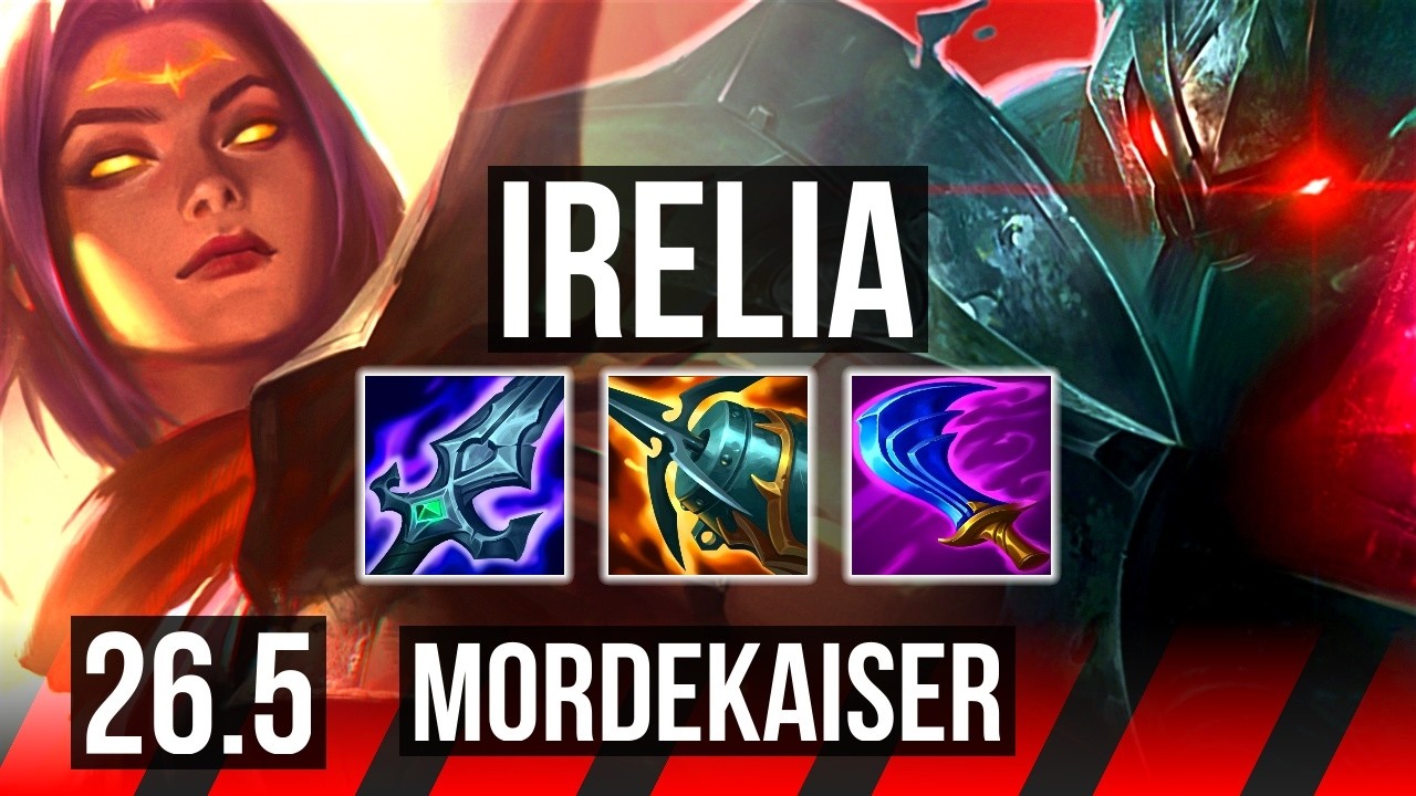 IRELIA vs MORDEKAISER (TOP) | EUW Mestre | 26.5