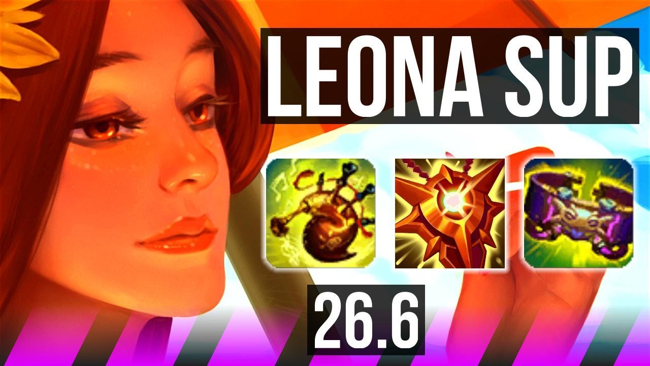 LEONA & Jhin vs NAUTILUS & Mel (SUP) | 18K Dano | EUW Mestre | 26.6