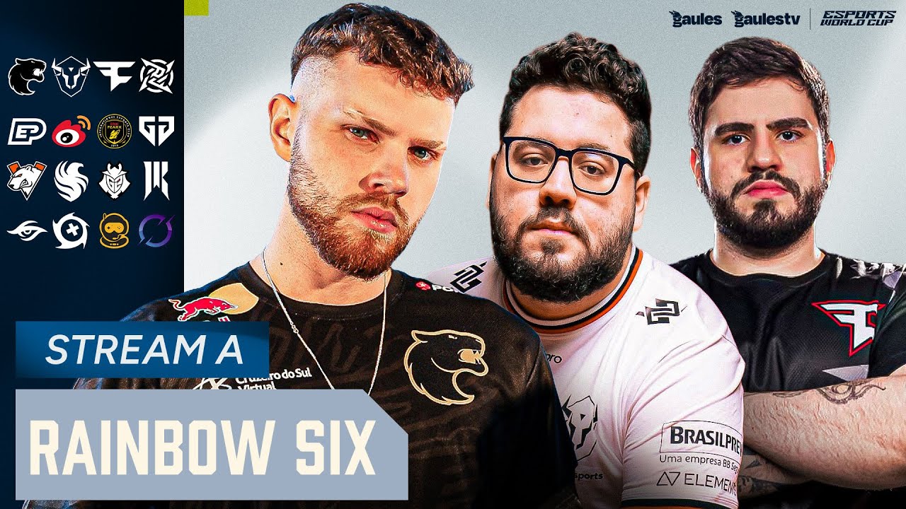RAINBOW 6 – DIA 4 – ESPORTS WORLD CUP 2025 – !socio !vote – Siga @Gaules