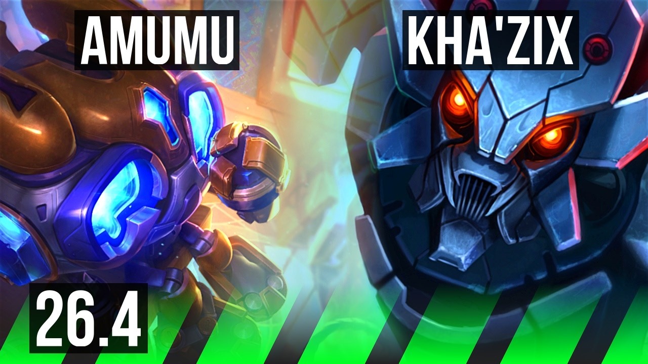 AMUMU vs KHA’ZIX (JGL) | EUW Mestre | 26.4