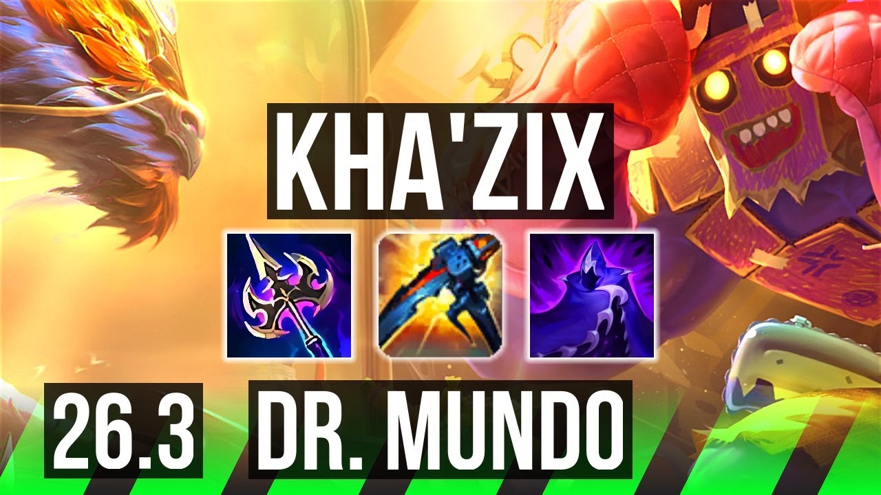 KHA’ZIX vs DR. MUNDO (JGL) | 66K Dano, Good KDA: 20/2/12 | EUW Mestre |&hellip;