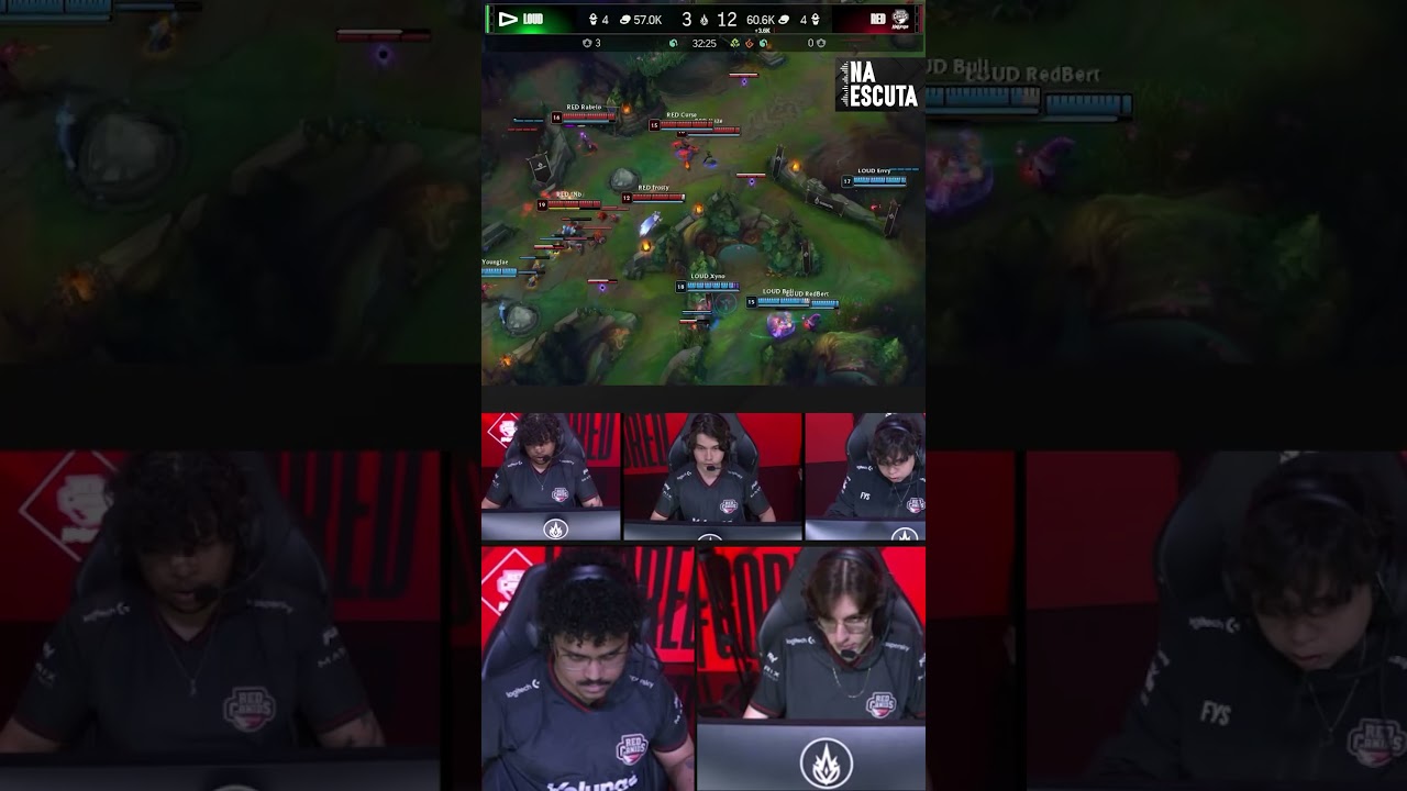 “O Jarvan prendeu ele 🤣” – RED Na Escuta Copa #CBLOL