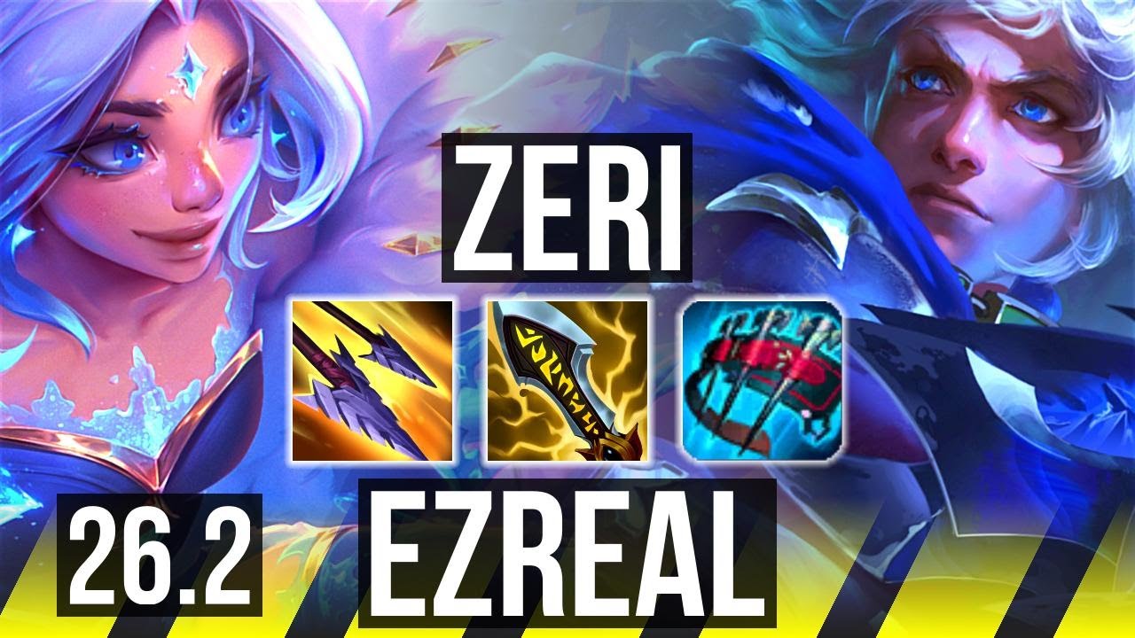 ZERI & Rakan vs EZREAL & Nautilus (ADC) | EUW Desafiante | 26.2