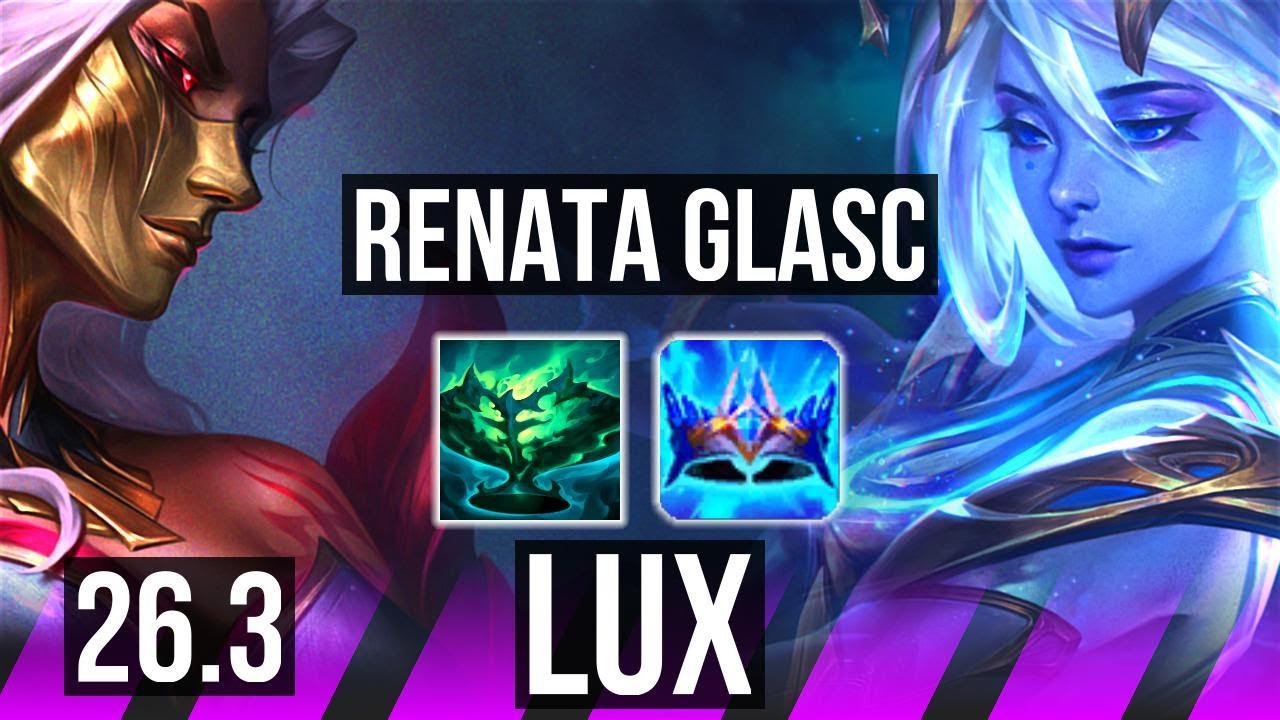 RENATA GLASC & Nilah vs LUX & Smolder (SUP) | EUW Mestre | 26.3