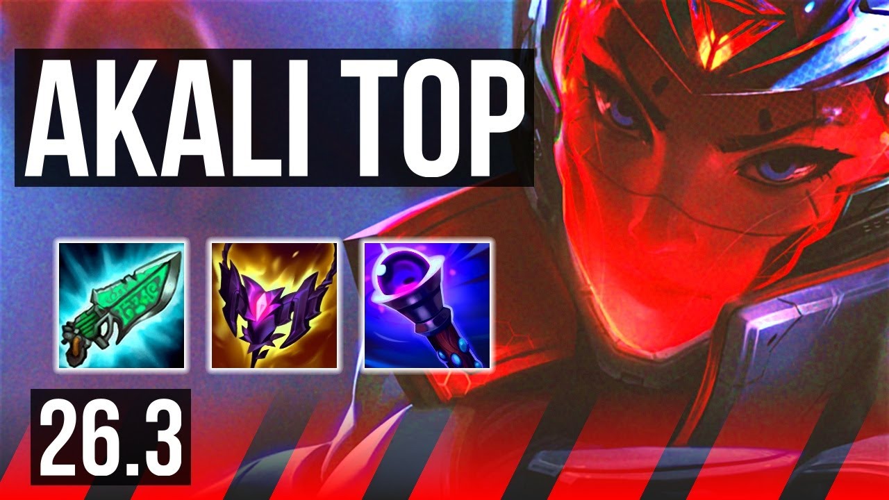 AKALI vs ZAAHEN (TOP) | KR Mestre | 26.3